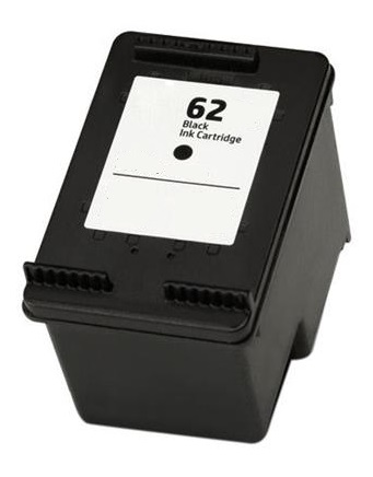 Remanufactured HP 62 Black Ink Cartridge High Capacity (C2P04AE) 
